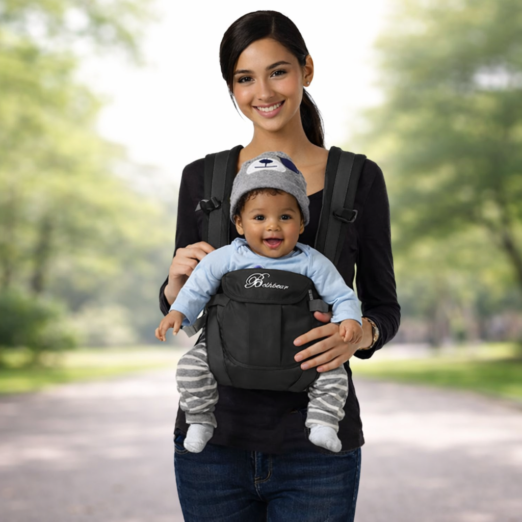 Porte-bébé ergonomique 4 en 1 (0-24mois)