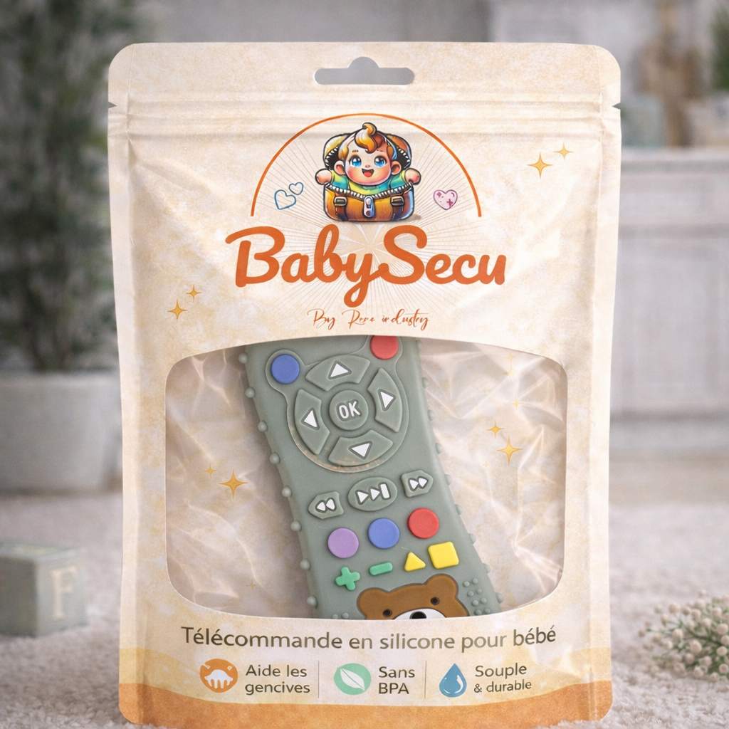 Anneaux de dentition (Télécommande en silicone)