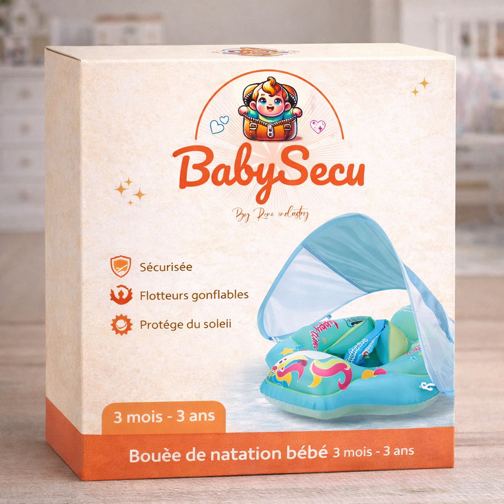 Bouée de Natation pour Bébé – De 3 Mois à 4 Ans