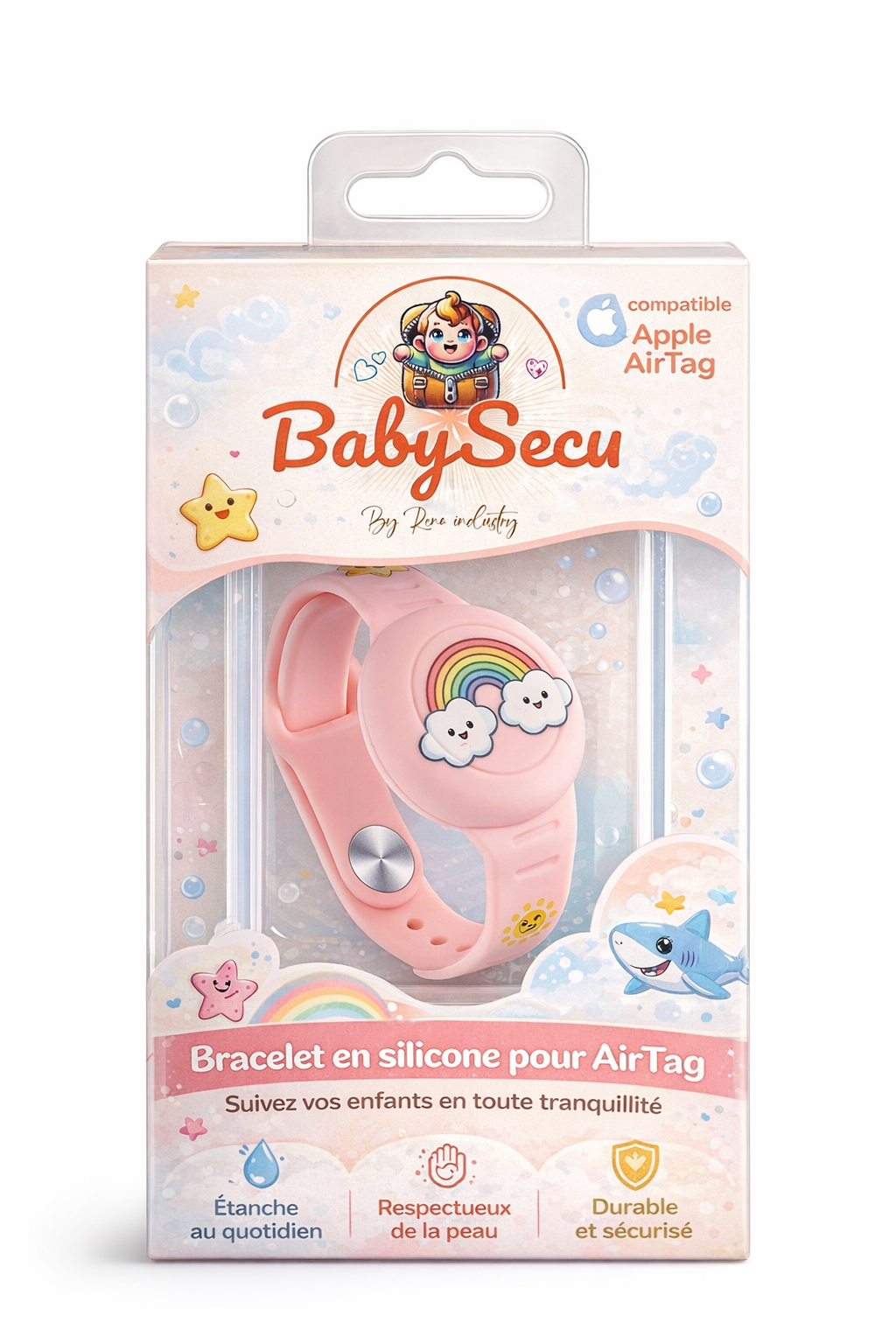 Bracelet silicone pour Airtag