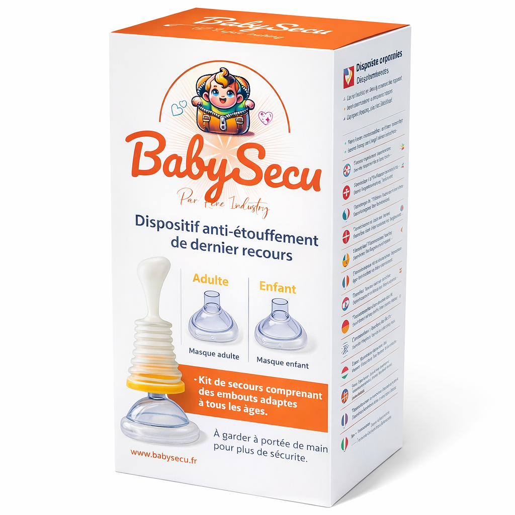 Kit de sauvetage anti étouffement (enfant/adulte)