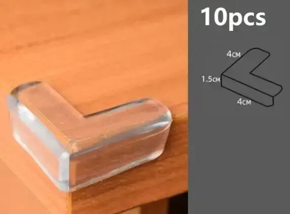 Protèges en silicone X10 (coins) - BabySecu