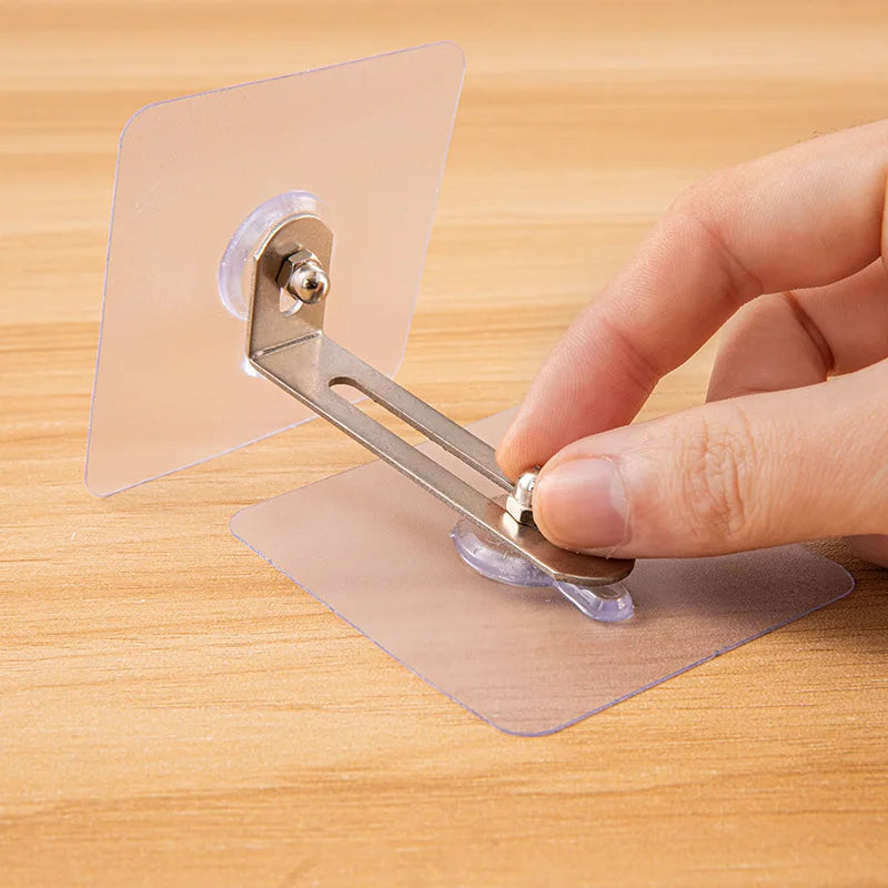 Fixation murale adhésive