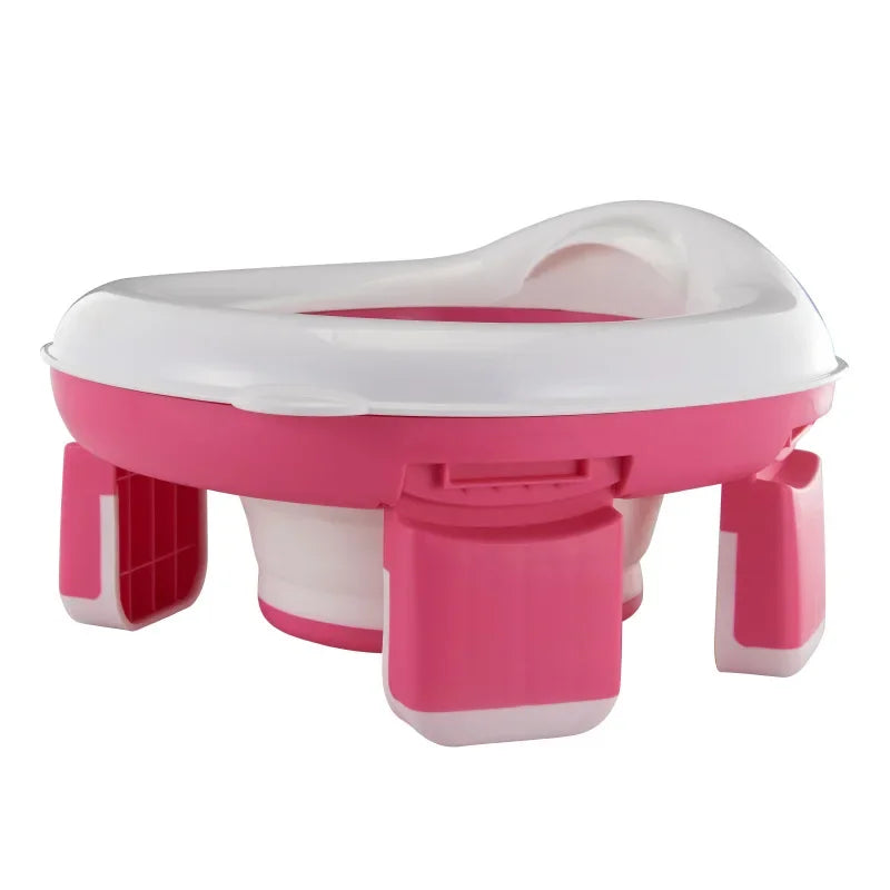 Siège Pliable 3-en-1 de Voyage pour Bébé – Toilette Portable & Hygiénique BabySecu