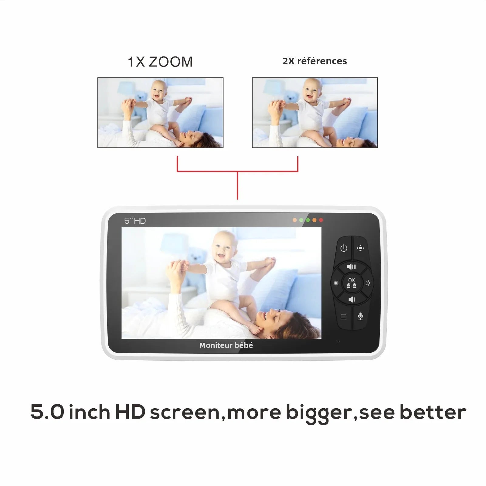 Moniteur vidéo bébé - BabySecu