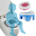 Siège Pliable 3-en-1 de Voyage pour Bébé – Toilette Portable & Hygiénique BabySecu