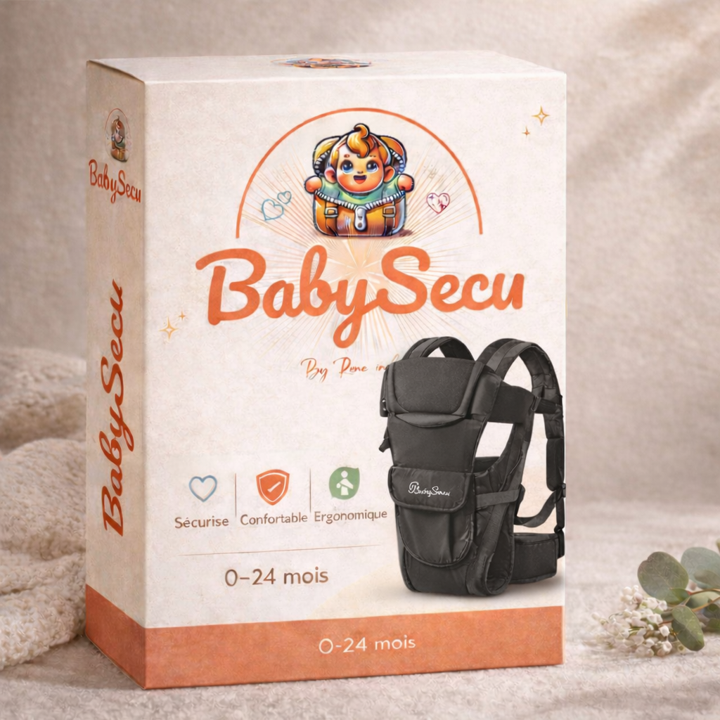 Porte-bébé ergonomique 4 en 1 (0-24mois)